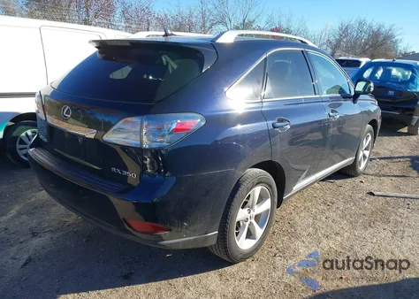 2010 Lexus Rx 350 из США, поврежденный, VIN 2T2BK1BA7AC054087